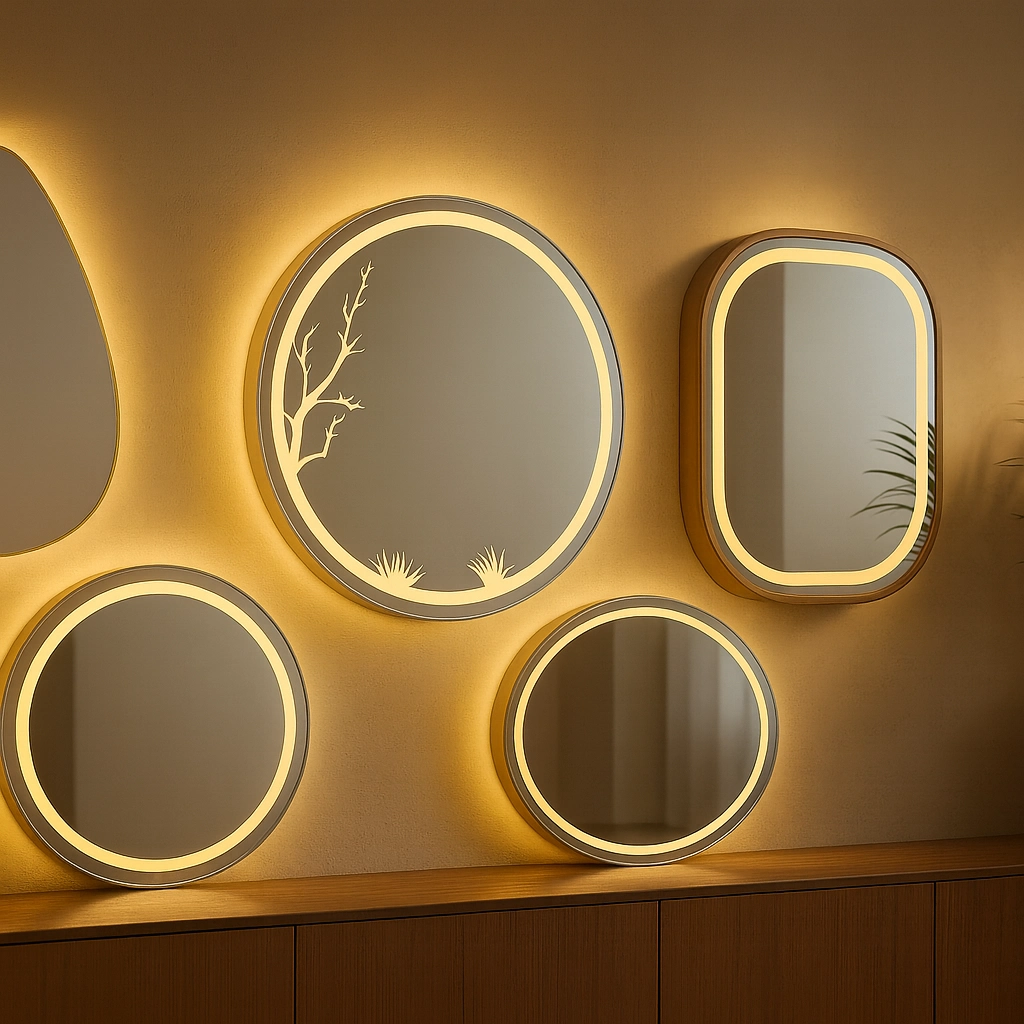 Zamonaviy LED oynalar