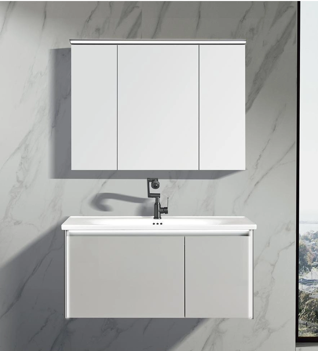 Zamonaviy hammom mebel komplektlari (2380-80/90/100)